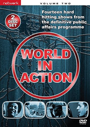 DVD cover for World In Action Volume 2 featuring a red circular logo.