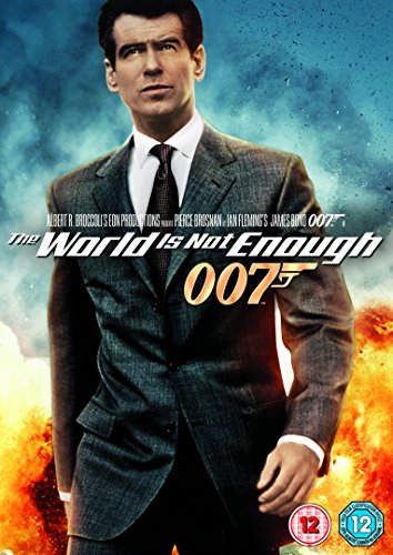 DVD cover featuring Pierce Brosnan as James Bond with explosions in the background.