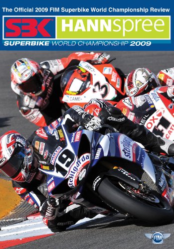 2009 World Superbike Championship DVD cover featuring racers on motorcycles.