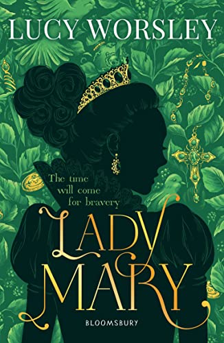 Book cover: Silhouette of a woman in profile with a tiara.