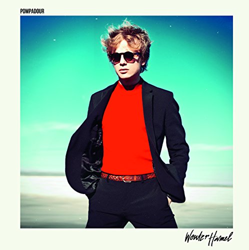 Album cover for Wouter Hamel’s “Pompadour” featuring a man in a suit.
