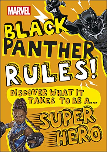 Cover of "Marvel Black Panther Rules!" book featuring Black Panther and Shuri.