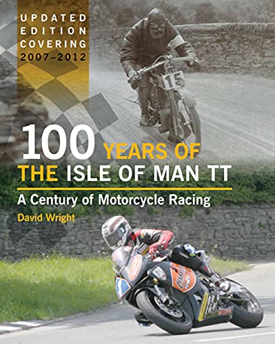 Image of a motorcycle racing book with Isle of Man TT and bikes cover.