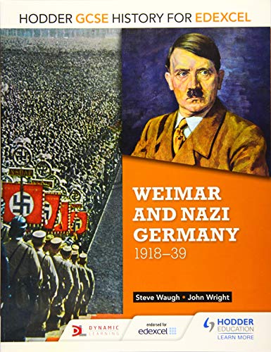 Textbook cover: "Weimar and Nazi Germany, 1918-39" featuring Hitler’s portrait.