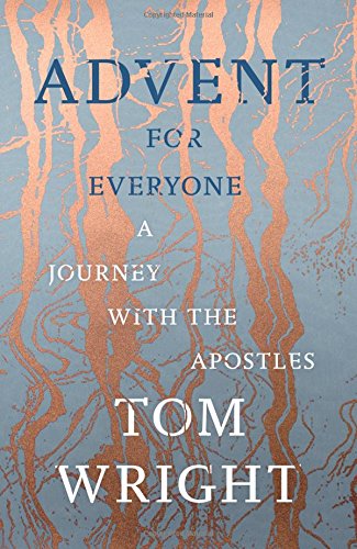 Book cover with title “Advent for Everyone” and abstract branch design.