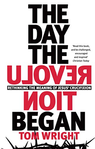Book cover with bold black and red text and a crown of thorns.