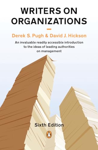 Book cover: "Writers on Organizations" with stacked paper imagery.