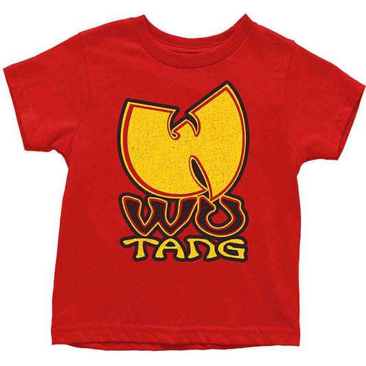 Toddler t-shirt with Wu-Tang Clan logo, likely black, for a 2-year-old.