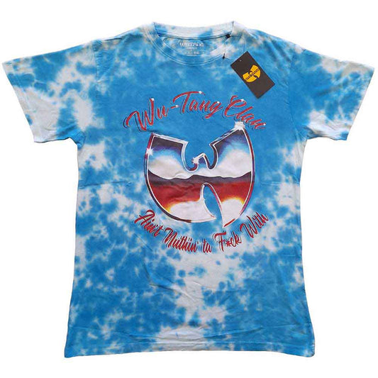 XX-Large Wu-Tang Clan unisex t-shirt featuring a dip-dye gradient effect.