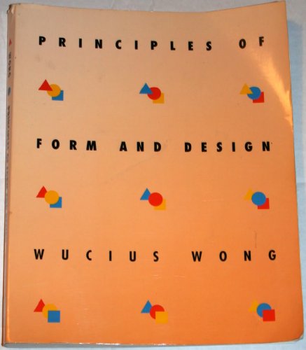 Book cover: "Principles of Form and Design" by Wucius Wong, with geometric shapes.