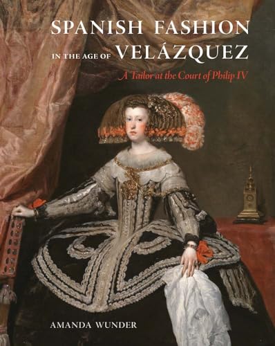 Book cover depicting a richly dressed woman from 17th-century Spain.