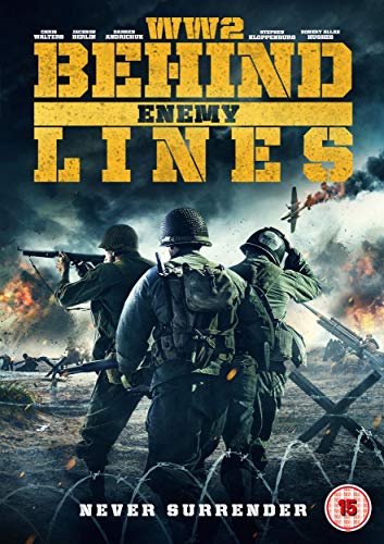 DVD cover for "WW2: Behind Enemy Lines" showing soldiers in combat with planes in the background.