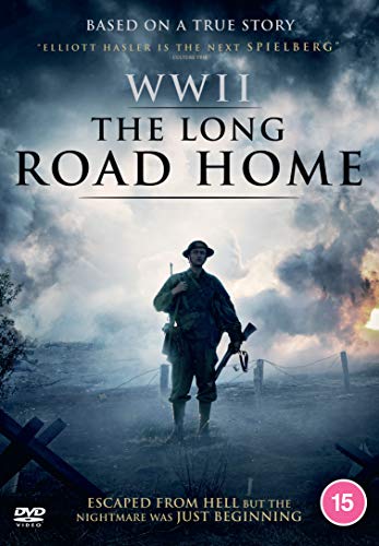 WWII DVD cover featuring a soldier walking through a smoky, war-torn landscape.