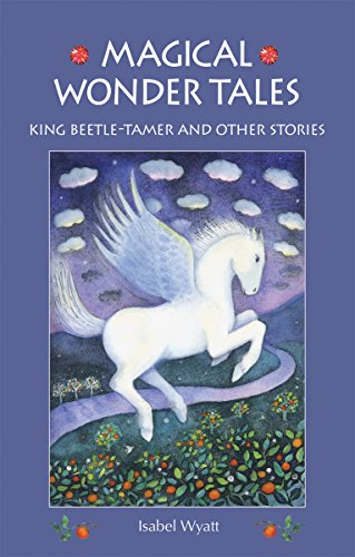 Book cover: "Magical Wonder Tales" featuring a white winged horse.