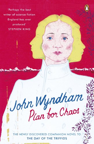 Red book cover with illustrated woman’s face and title “Plan for Chaos.”