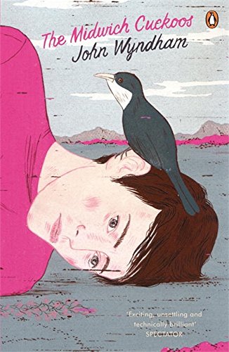 "Book cover of 'The Midwich Cuckoos' by John Wyndham, featuring a child with a cuckoo."