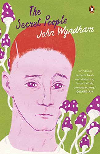 Book cover: illustrated portrait of a man surrounded by purple mushrooms.