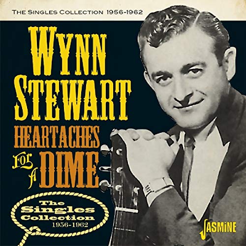 Wynn Stewart CD cover featuring a portrait of the country singer with a guitar.