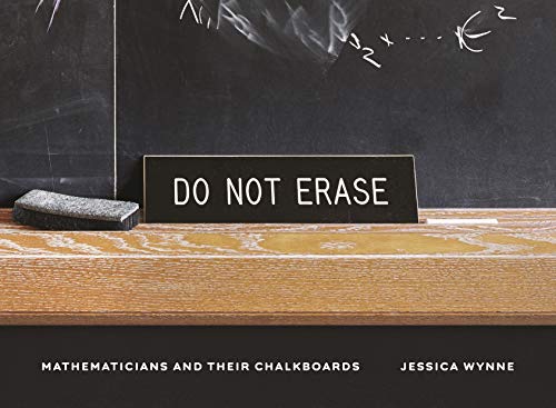 Book cover with a chalkboard, eraser, and the text “Do Not Erase.”