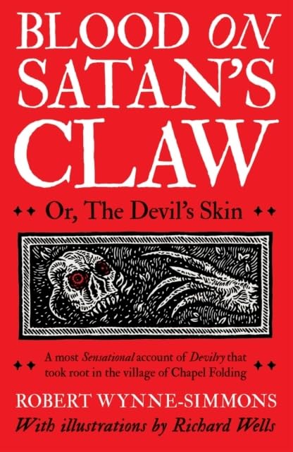 Book cover: red title, black and white illustration of a skull and claw.