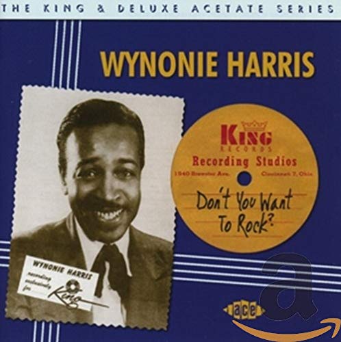 CD cover featuring portrait of Wynonie Harris and a King Records label.