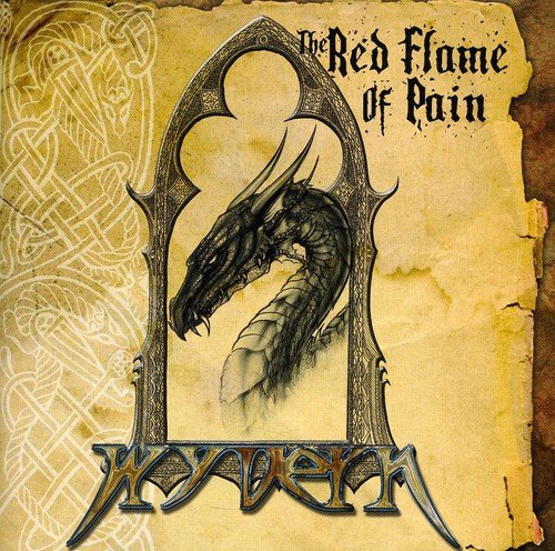 CD cover featuring a dark, stylized dragon within an arched frame.