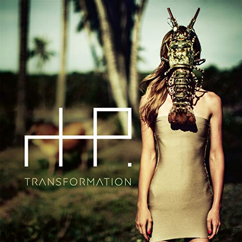 CD cover: person with lobster mask in a blurry outdoor scene.