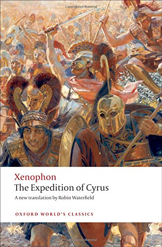 Book cover depicting ancient warriors with text: "The Expedition of Cyrus.