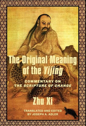 Book cover featuring a portrait of Zhu Xi and golden ornamental border.
