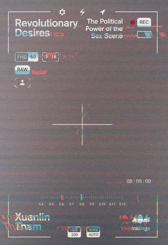 Book cover designed like a digital camera viewfinder with text and recording interface overlays.