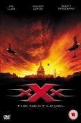 DVD cover for "Xxx 2" with action scene, explosions, and cityscape.