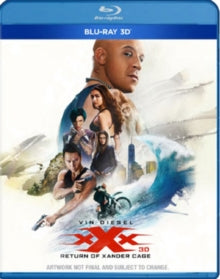 Blu-ray cover for “Xxx: The Return Of Xander Cage” featuring Vin Diesel.