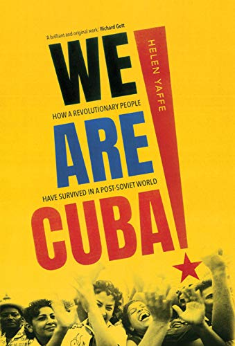 Book cover with yellow background, bold text, and a crowd of cheering people below.