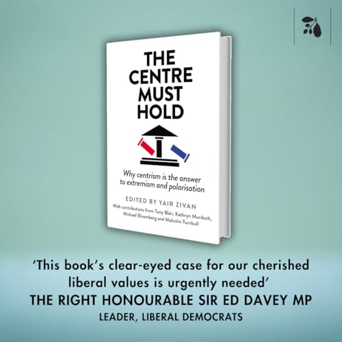 Book cover: "The Centre Must Hold" with a balancing scale graphic.