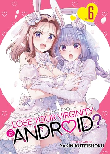 Manga cover featuring two anime-style girls in bunny outfits against a pink heart background.