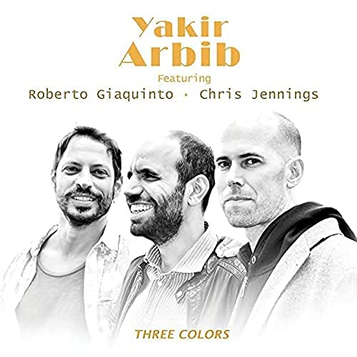 CD cover featuring three smiling men and the title "Three Colors".