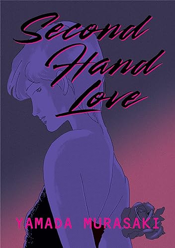 Book cover: “Second Hand Love” with illustration of a woman’s profile.