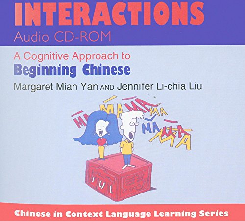 Cover of Interactions: A Cognitive Approach to Beginning Chinese featuring cartoon characters on box.