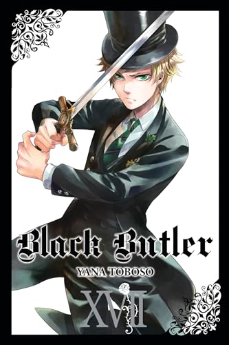 Black Butler volume 17 cover featuring Ciel Phantomhive with a sword.