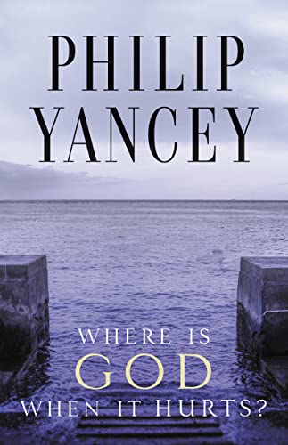 Book cover with ocean view, title “Where Is God When It Hurts?”