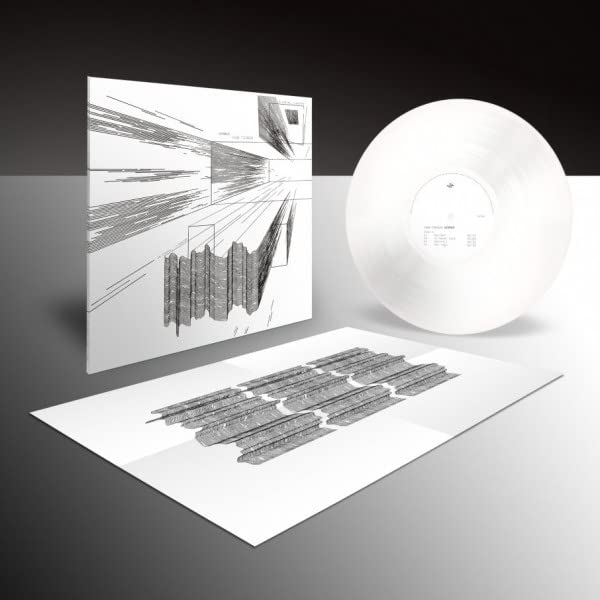 Yann Tiersen vinyl record with abstract black and white cover art.