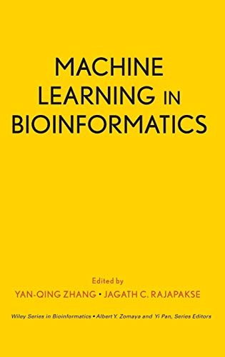 Yellow book cover displaying the title "Machine Learning in Bioinformatics".