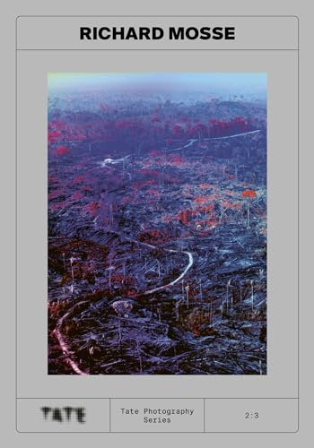 Aerial photograph of dense, colorful forest landscape, book cover.