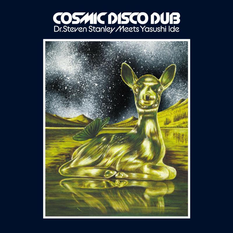 CD cover: golden deer figurine against a starry, landscape background.
