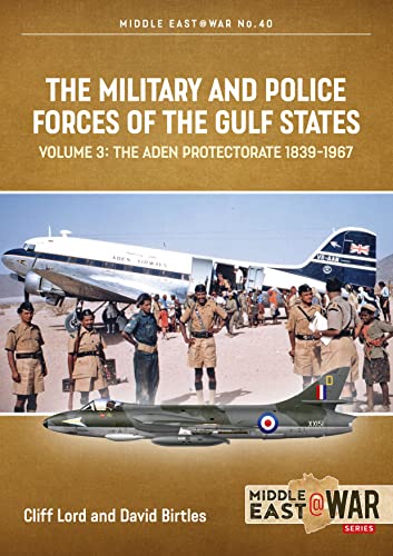 Book cover depicting military personnel and aircraft in a desert landscape.