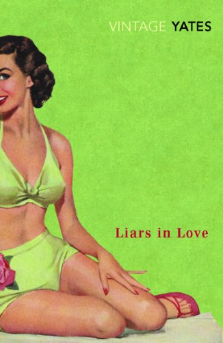 Book cover with a woman in a green bikini against a bright green background.