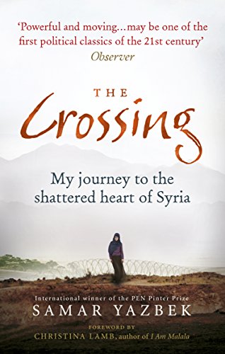 Book cover showing a woman in a hijab standing before a barbed wire fence.