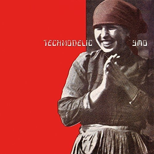 "CD album cover with red background and sepia-toned figure in traditional clothing."