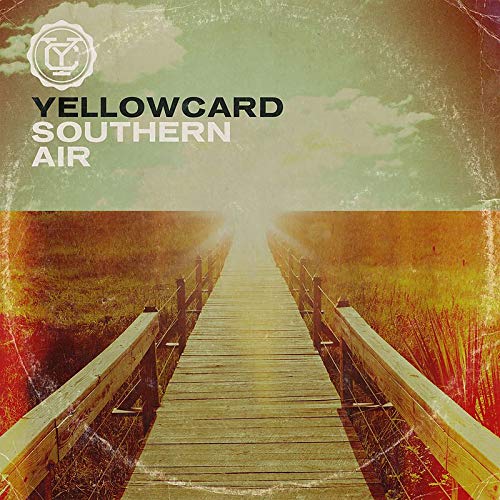 Yellowcard’s “Southern Air” album cover: a wooden boardwalk into a field.