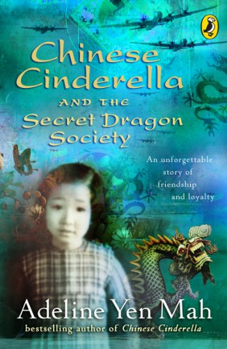 Book cover featuring a young girl, a dragon illustration, and airplanes on blue background.